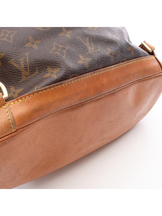 Louis Vuitton Backpack Montsouris GM Canvas Leather main image 13